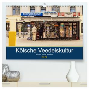 Kölsche Veedelskultur. Büdchen, Kioske und Trinkhallen. (hochwertiger Premium Wandkalender 2024 DIN A2 quer), Kunstdruck in Hochglanz von Seethaler,  Thomas