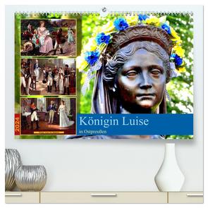 Königin Luise in Ostpreußen (hochwertiger Premium Wandkalender 2024 DIN A2 quer), Kunstdruck in Hochglanz von von Loewis of Menar,  Henning