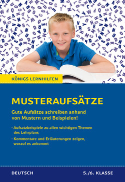 Königs Lernhilfen: Musteraufsätze für die 5./6. Klasse von Coppola,  Evelyn, Radlmaier,  Michaela