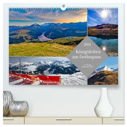 Königsleiten am Gerlospass (hochwertiger Premium Wandkalender 2024 DIN A2 quer), Kunstdruck in Hochglanz von Kramer,  Christa