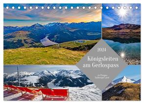 Königsleiten am Gerlospass (Tischkalender 2024 DIN A5 quer), CALVENDO Monatskalender von Kramer,  Christa