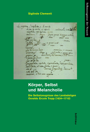 Körper, Selbst und Melancholie von Clementi,  Siglinde