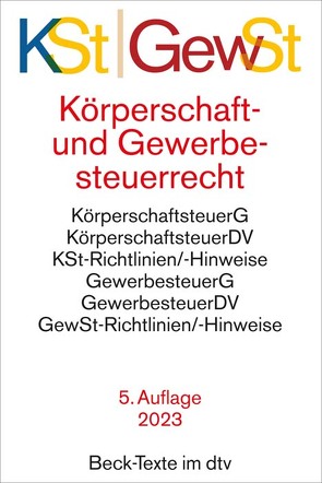 Körperschaftsteuerrecht / Gewerbesteuerrecht von Binnewies,  Burkhard