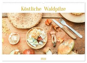 Köstliche Waldpilze (Wandkalender 2024 DIN A2 quer), CALVENDO Monatskalender von EflStudioArt,  EflStudioArt