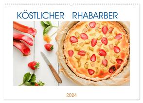 Köstlicher Rhabarber (Wandkalender 2024 DIN A2 quer), CALVENDO Monatskalender von EflStudioArt,  EflStudioArt