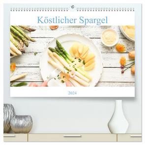 Köstlicher Spargel (hochwertiger Premium Wandkalender 2024 DIN A2 quer), Kunstdruck in Hochglanz von EflStudioArt,  EflStudioArt