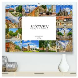 Köthen Impressionen (hochwertiger Premium Wandkalender 2024 DIN A2 quer), Kunstdruck in Hochglanz von Meutzner,  Dirk