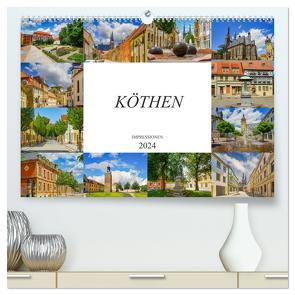 Köthen Impressionen (hochwertiger Premium Wandkalender 2024 DIN A2 quer), Kunstdruck in Hochglanz von Meutzner,  Dirk