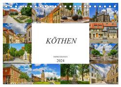 Köthen Impressionen (Tischkalender 2024 DIN A5 quer), CALVENDO Monatskalender von Meutzner,  Dirk