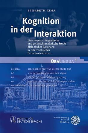 Kognition in der Interaktion von Zima,  Elisabeth