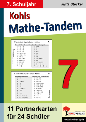 Kohls Mathe-Tandem / Klasse 7 von Stecker,  Jutta