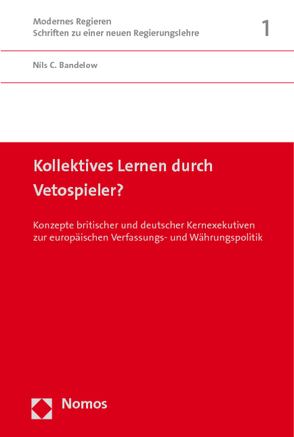 Kollektives Lernen durch Vetospieler? von Bandelow,  Nils C.