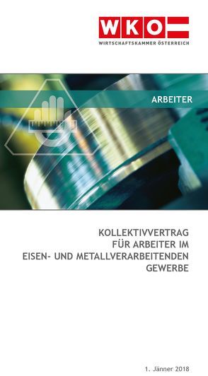 Kollektivvertrag für Arbeiter im eisen- und metallverabeitenden Gewerbe