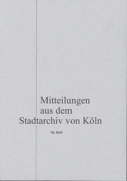 Kölner Geistliche im Mittelalter von Militzer,  Klaus