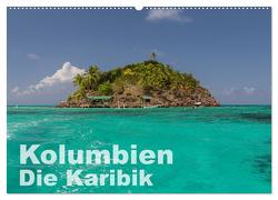 Kolumbien – Die Karibik (Wandkalender 2024 DIN A2 quer), CALVENDO Monatskalender von Mapache,  Mapache