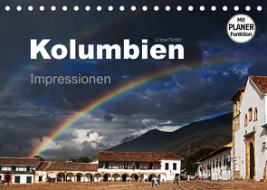 Kolumbien Impressionen (Tischkalender 2023 DIN A5 quer) von boeTtchEr,  U