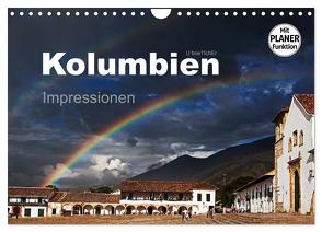 Kolumbien Impressionen (Wandkalender 2024 DIN A4 quer), CALVENDO Monatskalender von boeTtchEr,  U