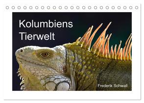 Kolumbiens Tierwelt (Tischkalender 2024 DIN A5 quer), CALVENDO Monatskalender von Schwall,  neptunocolombia.travel,  Frederik