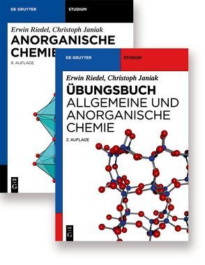 Kombi Anorganische Chemie, 8.A. und Übungsbuch Allgemeine und Anorganische Chemie 2.A. von Janiak,  Christoph, Riedel,  Erwin