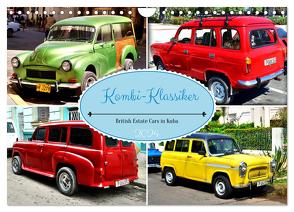 Kombi-Klassiker – British Estate Cars in Kuba (Wandkalender 2024 DIN A4 quer), CALVENDO Monatskalender von von Loewis of Menar,  Henning