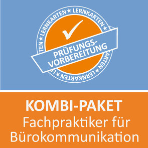 Kombi-Paket Fachpraktiker für Bürokommunikation Lernkarten von Christiansen,  Jennifer