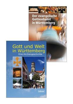 Kombi-Paket: Gott und Welt in Württemberg; Der evangelische Gottesdienst in Württemberg von Dalferth,  Winfried, Ehmer,  Hermann, Frommer,  Heinrich, Jooss,  Rainer, Teich,  Volker, Thierfelder,  Jörg