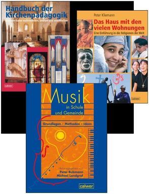 Kombi-Paket: Handbuch der Kirchenpädagogik; Das Haus mit den vielen Wohnungen; Musik in Schule und Gemeinde von Bubmann,  Peter, Kliemann,  Peter, Landgraf,  Michael, Rupp,  Hartmut