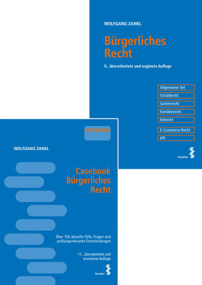 Kombipaket Casebook Bürgerliches Recht und Bürgerliches Recht von Zankl,  Wolfgang