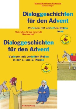 Kombipaket Dialoggeschichten für den Advent / Silbenhilfe