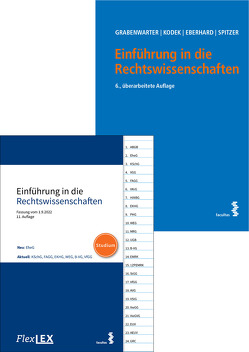 Kombipaket Einführung in die Rechtswissenschaften und FlexLex Einführung in die Rechtswissenschaften | Studium von Eberhard,  Harald, Grabenwarter,  Christoph, Kodek,  Georg E., Spitzer,  Martin