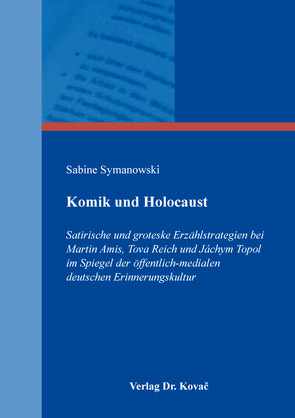 Komik und Holocaust von Symanowski,  Sabine