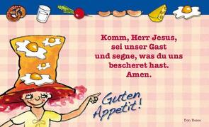 Komm, Herr Jesus sei unser Gast… Frühstücksbrettchen für Kinder von Don Bosco Medien