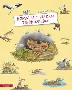 Komm mit zu den Tierkindern! von Riha,  Susanne