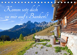 Komm setz dich zu mir auf´s Bankerl! (Tischkalender 2023 DIN A5 quer) von Kramer,  Christa