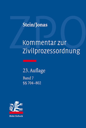 Kommentar zur Zivilprozessordnung von Bartels,  Klaus, Bork,  Reinhard, Heinze,  Christian, Kern,  Christoph A., Roth,  Herbert