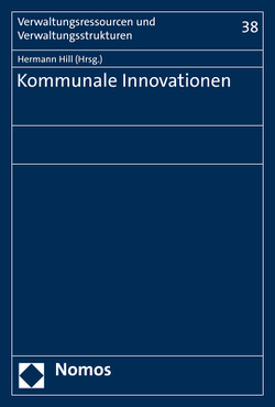 Kommunale Innovationen von Hill,  Hermann