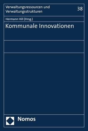 Kommunale Innovationen von Hill,  Hermann