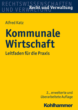 Kommunale Wirtschaft von Katz,  Alfred, Seidel,  Jan, Sonder,  Nicolas