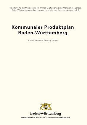 Kommunaler Produktplan Baden-Württemberg