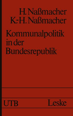 Kommunalpolitik in der Bundesrepublik von Nassmacher,  Hiltrud