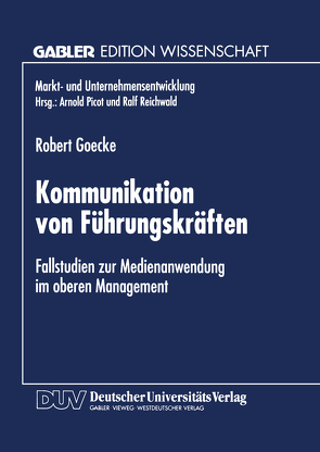 Kommunikation von Führungskräften von Goecke,  Robert