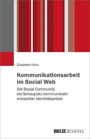 Kommunikationsarbeit im Social Web von Hintz,  Elisabeth