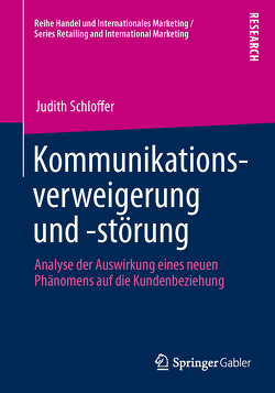 Kommunikationsverweigerung und -störung von Schloffer,  Judith