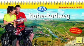 Kompakt-Spiralo BVA Nahe-Radweg Von der Quelle bis zur Mündung Radwanderkarte 1:50.000