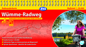 Kompakt-Spiralo BVA Wümme-Radweg, 1:50.000, mit GPS-Track Download