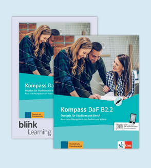 Kompass DaF B2.2 – Media Bundle von Braun,  Birgit, Fügert,  Nadja, Jin,  Friederike, Mautsch,  Klaus, Sander,  Ilse, Schäfer,  Nicole, Schmeiser,  Daniela