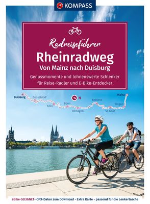 KOMPASS Radreiseführer Rheinradweg von KOMPASS-Karten GmbH