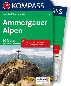 Kompass Wanderführer Ammergauer Alpen