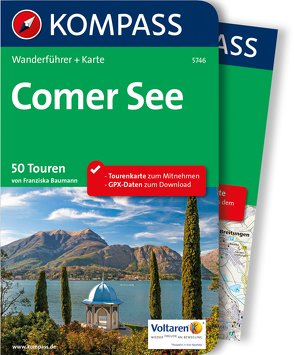 Kompass Wanderführer Comer See