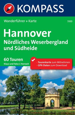 Kompass Wanderführer Hannover, Nördliches Weserbergland und Südheide